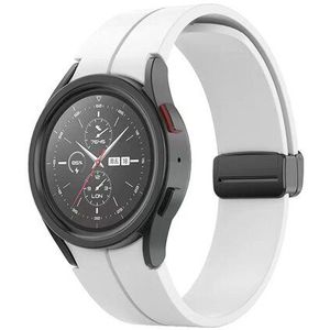 Samsung D-buckle sportbandje - Wit - Samsung Galaxy Watch 5 (Pro) - 40mm / 44mm / 45mm