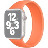 Apple watch Solo Loop Link serie bandje - Maat: L - Oranje - Geschikt voor Apple Watch 38mm / 40mm / 41mm