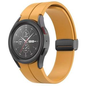 Samsung D-buckle sportbandje - Oker - Samsung Galaxy Watch 5 (Pro) - 40mm / 44mm / 45mm