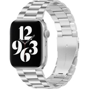 Stalen schakelband - Zilver - Geschikt voor Apple watch 38mm / 40mm / 41mm