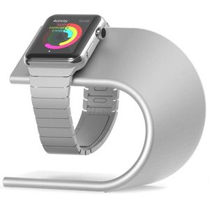 Apple watch stand aluminum - zilver