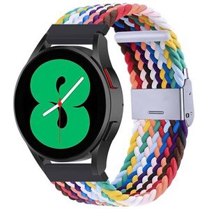 Samsung Braided nylon bandje - Multicolor - Samsung Galaxy Watch 3 - 45mm