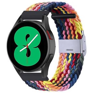 Braided nylon bandje - Multicolor Summer - Huawei Watch GT 2 / GT 3 / GT 4 - 46mm
