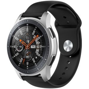 Rubberen sportband - Zwart - Samsung Galaxy Watch 3 - 45mm