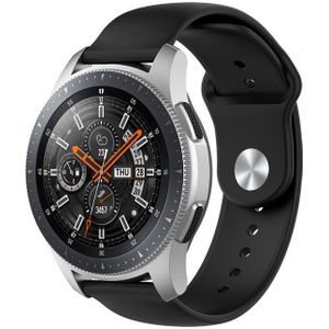 Samsung Rubberen sportband - Zwart - Samsung Galaxy Watch 3 - 45mm