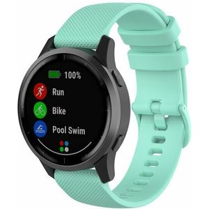 Samsung Sportband met motief - Turquoise - Samsung Galaxy Watch - 46mm / Samsung Gear S3 - Samsung bandje