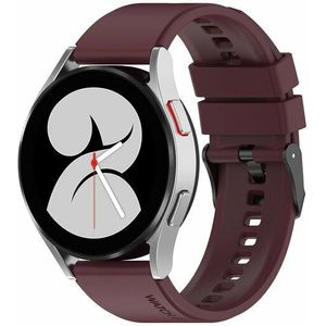 Siliconen gesp bandje - Bordeaux - Huawei Watch GT 2 & GT 3 - 42mm