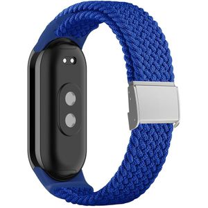 Braided nylon bandje - Blauw - Xiaomi Smart band 8