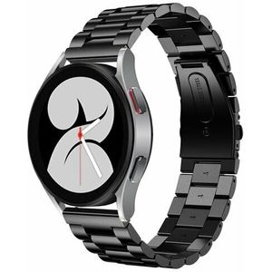 Stalen schakelband - Zwart - Samsung Galaxy Watch 6 - 40mm & 44mm