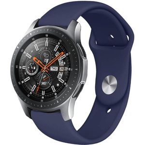 Rubberen sportband - Donkerblauw - Samsung Galaxy Watch 3 - 45mm