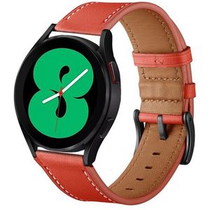 lederen bandje - Rood - Xiaomi Mi Watch / Xiaomi Watch S1 / S1 Pro / S1 Active / Watch S2