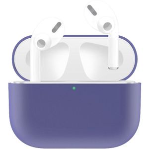 Apple AirPods Pro / AirPods Pro 2 Solid series - Siliconen hoesje - Lichtpaars