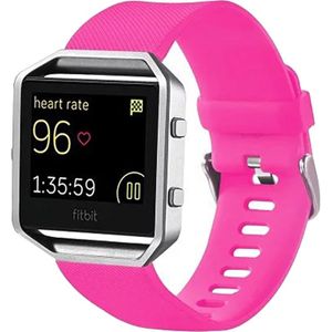 FitBit Blaze sport horloge band / siliconen alleen voor Fitbit Blaze - Roze