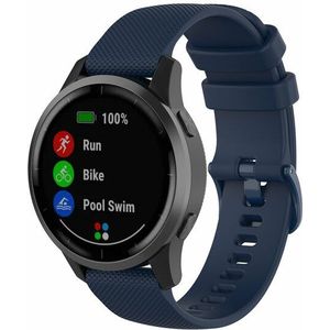 Sportband met motief - Donkerblauw - Samsung Galaxy Watch Active 2