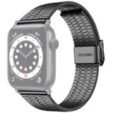 Apple watch Metalen bandje - Zwart - Geschikt voor Apple watch 38mm / 40mm / 41mm