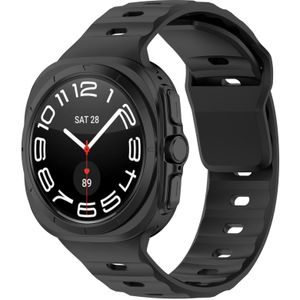 Samsung Solid Sportband - Zwart - Samsung Galaxy Watch Ultra 47mm