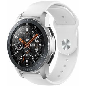 Rubberen sportband - Wit - Samsung Galaxy Watch - 46mm / Samsung Gear S3