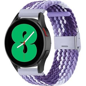 Garmin Garmin Vivomove 3 / HR / Luxe / Sport / Style / Trend - Braided nylon bandje - Lichtpaars / paars