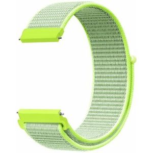 Samsung Sport Loop nylon bandje - Geel - Samsung Galaxy Watch 6 Classic - 47mm & 43mm