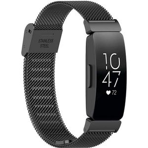 Fitbit Inspire 3 - Milanese band met klemsluiting - Zwart