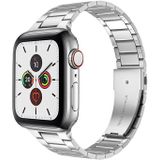 Stalen schakelband - Zilver - Geschikt voor Apple watch 42mm / 44mm / 45mm / 49mm