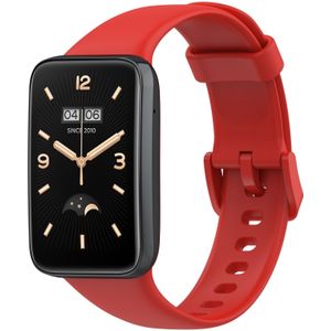 Siliconen sportbandje - Rood - Xiaomi Smart band 7 Pro