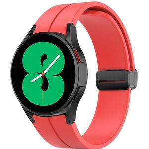 Samsung D-buckle sportbandje - Rood - Samsung Galaxy watch 7 - 40mm & 44mm - Samsung bandje