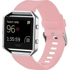 FitBit Blaze sport horloge band / siliconen alleen voor Fitbit Blaze - Roze