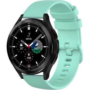 Samsung Sportband met motief - Turquoise - Samsung Galaxy Watch 4 Classic - 42mm & 46mm