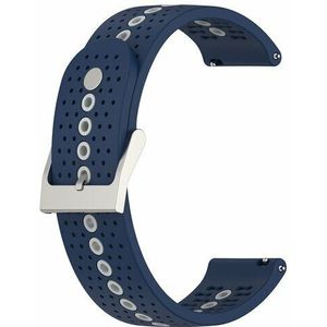 Garmin Vivomove 3 / HR / Luxe / Sport / Style / Trend - Dot Pattern bandje - Donkerblauw  - Garmin bandje