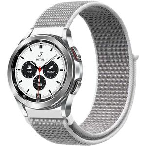 Samsung Sport Loop nylon bandje - Grijs - Samsung Galaxy Watch 4 Classic - 42mm / 46mm