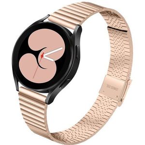 Samsung Stalen RVS bandje - Champagne goud - Samsung Galaxy Watch 3 - 41mm