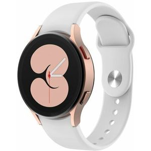 Samsung Samsung Galaxy Watch 4 - 40mm & 44mm - Sportbandje - Wit