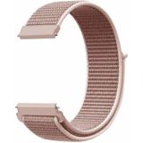 Garmin Venu / Sq / Sq2 / 2 plus - Sport Loop nylon bandje - Zacht roze  - Garmin bandje