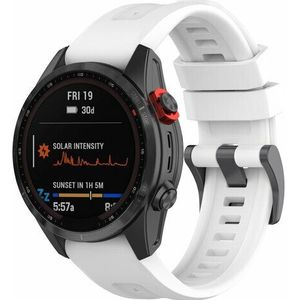 Garmin Siliconen sportbandje - Wit - Garmin Epix Gen 2 / MARQ / Quatix 7/6/5