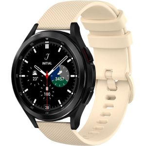 Sportband met motief - Beige - Samsung Galaxy Watch 4 Classic - 42mm & 46mm