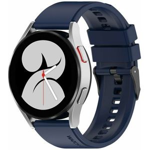 Siliconen gesp bandje - Donkerblauw - Huawei Watch GT 2 & GT 3 - 42mm