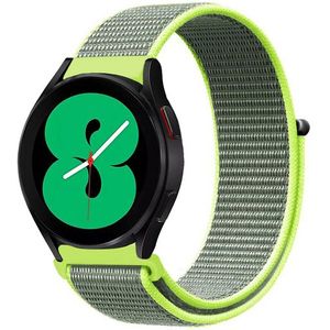 Garmin Garmin Venu 2 & 3 - Sport Loop nylon bandje - Neon groen