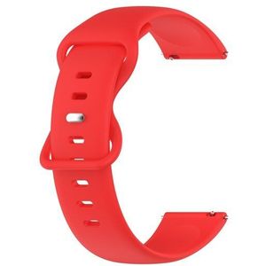 Solid color sportband - Rood - Samsung Galaxy Watch 5 (Pro) - 40mm / 44mm / 45mm