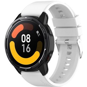 Samsung Siliconen sportband - Wit - Samsung Galaxy Watch - 46mm / Samsung Gear S3 - Samsung bandje