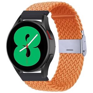 Braided nylon bandje - Oranje - Xiaomi Mi Watch / Xiaomi Watch S1 / S1 Pro / S1 Active / Watch S2