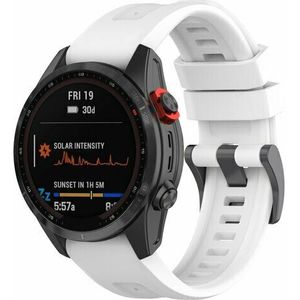 Garmin Siliconen sportbandje - Wit - Garmin Instinct E - 40mm  - Garmin bandje