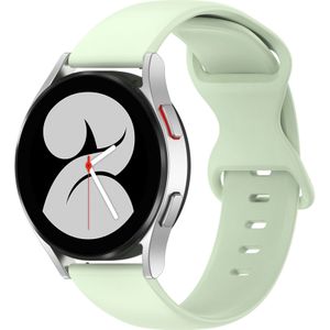 Solid color sportband - Groen - Samsung Galaxy Watch 4 - 40mm & 44mm
