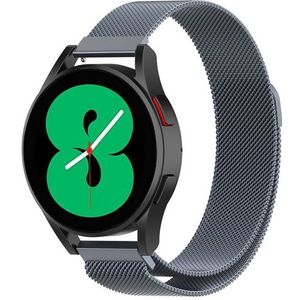 Milanese bandje - Space Grey - Xiaomi Mi Watch / Xiaomi Watch S1 / S1 Pro / S1 Active / Watch S2