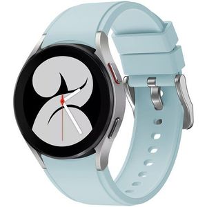 Samsung Galaxy Watch 4 - 40mm & 44mm - Siliconen sportband - Lichtblauw