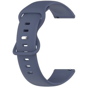 Solid color sportband - Blauw - Samsung Galaxy Watch Active 2
