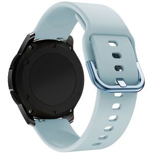 Siliconen sportband - Lichtblauw - Samsung Galaxy Watch - 46mm / Samsung Gear S3