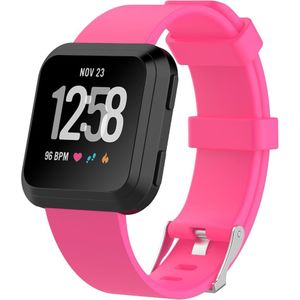 Fitbit Versa 1 / 2 & Lite rubberen sport bandje - Magenta