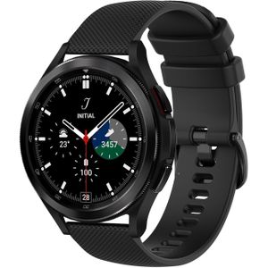 Samsung Sportband met motief - Zwart - Samsung Galaxy Watch 4 Classic - 42mm & 46mm