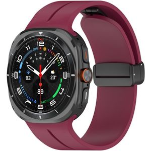 Samsung D-buckle sportband - Wijnrood - Samsung Galaxy Watch Ultra 47mm - Samsung bandje